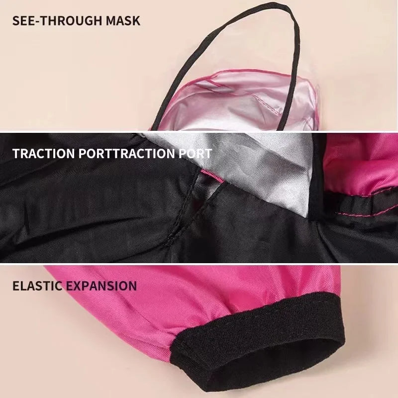 Impermeable para Perros The Dog Face – Mono Chubasquero con Cobertura Completa, Resistente al Agua y Cómodo