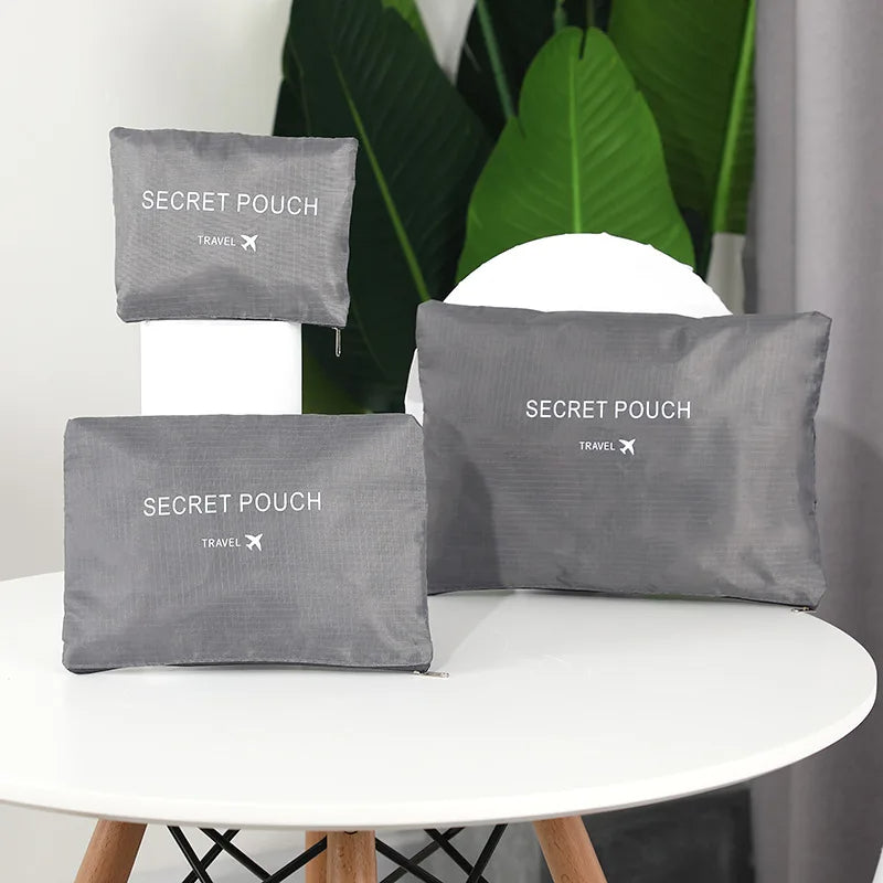 “Set de viaje organizador" – Bolsas organizadoras 6 piezas · Ligero, transpirable, compacto