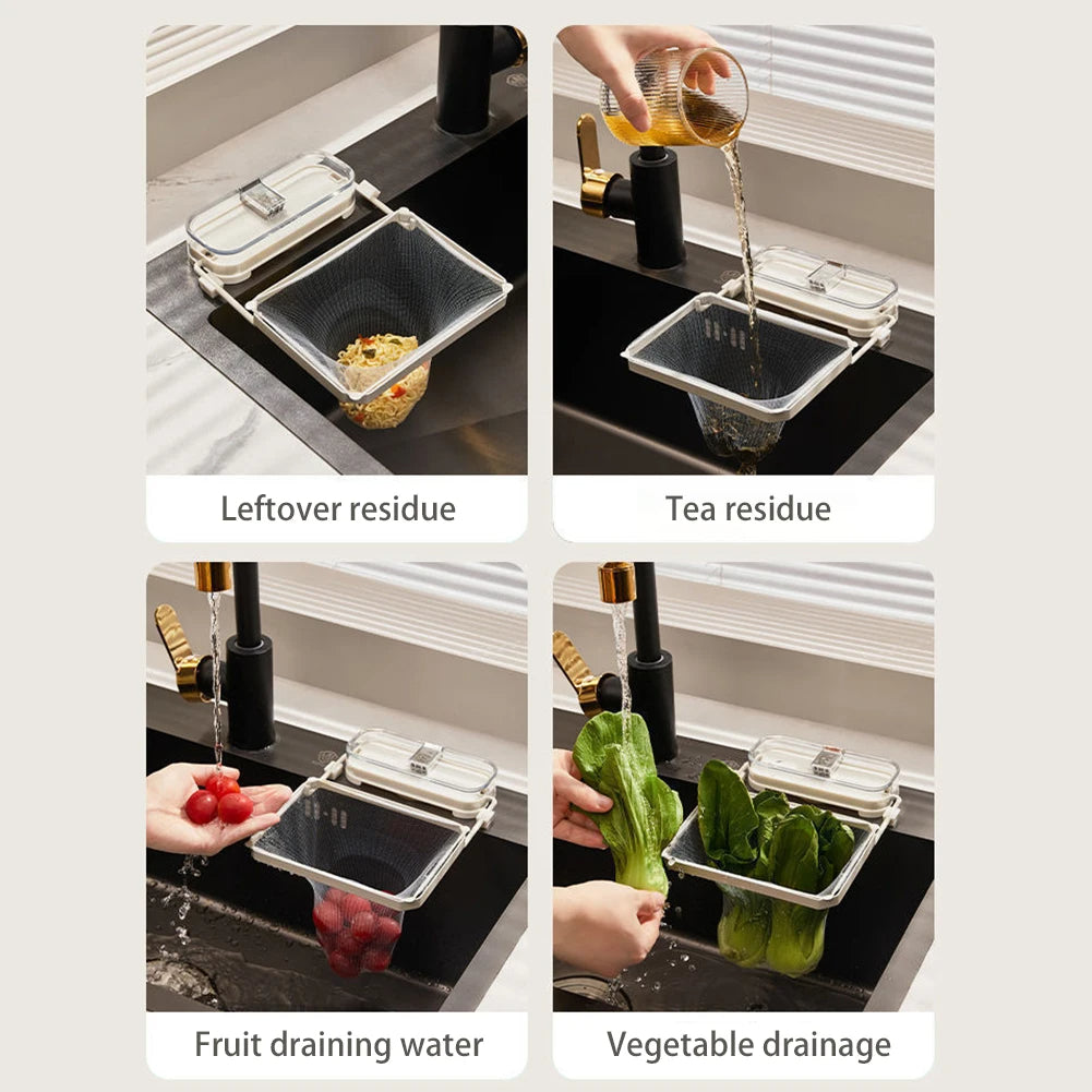 Colador de Fregadero con Ventosa – Escurridor Triangular de Cocina